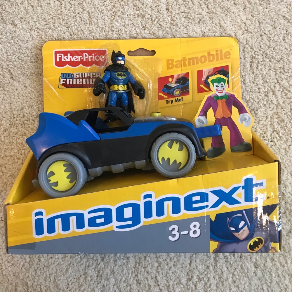 Fisher Price Imaginext DC Super Friends Batmobile. 2008
